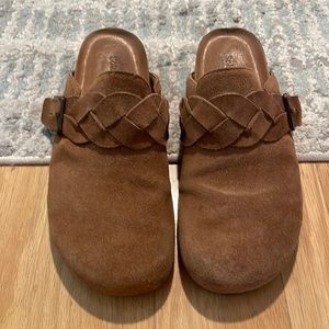 Soludos suede clogs